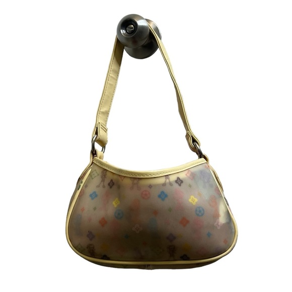 Vintage Bratz Y2K 2004 Frosted Jelly Monogram Vinyl Bag Purse Handbag - Picture 9 of 16